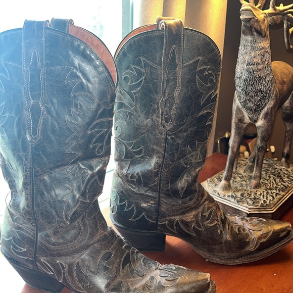 Dan Post size 8.5 leather boots! - Picture 4 of 11